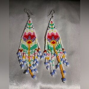 Colorful Beaded Earrings